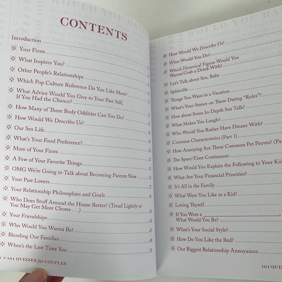 NEW 101 Quizzes for Couples Book Natasha Burton - Picture 5 of 5